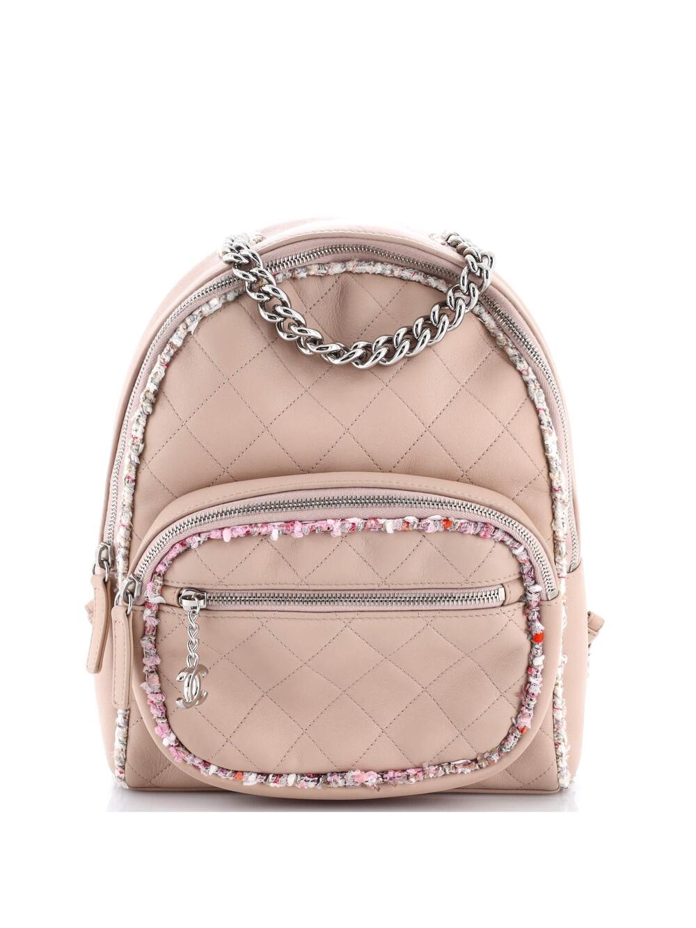 Chanel Elegant Trim Backpack Quilted #204799C23B